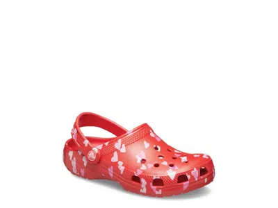 Crocs Classic Valentine's Day Clog Kids' In Red