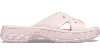 Crocs Classic Cross Strap Slides Femmes Pink Milk 41 In Pink Milk
