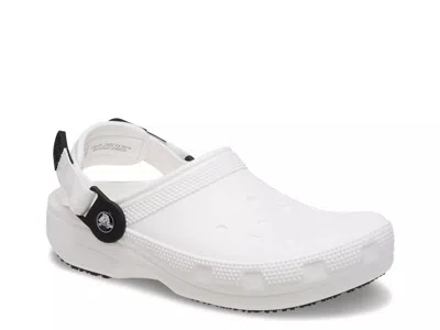 Crocs Classic Work Clog In White