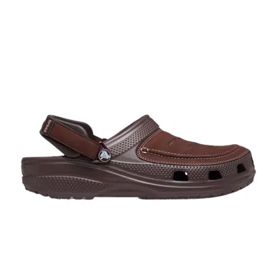 Pre-owned Crocs Classic Yukon Vista Ii Literide Clog 'espresso Mushroom' | Brown | Men's Size 10