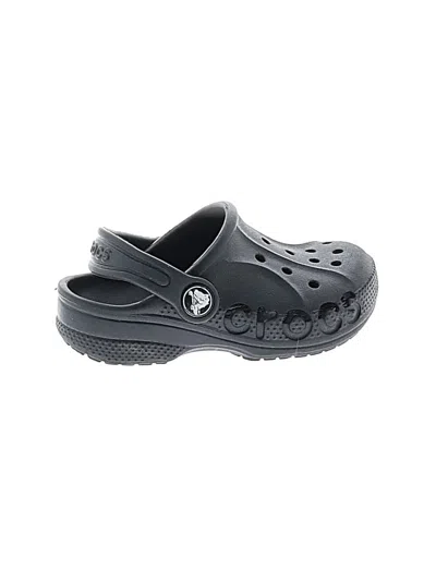 Pre-owned Crocs Kids' Clogs In Black