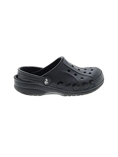 Pre-owned Crocs Kids' Clogs In Black