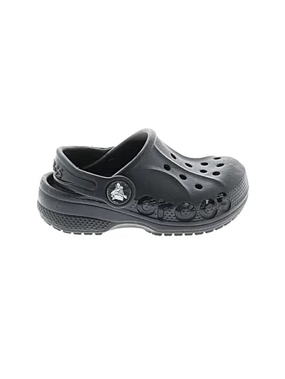 Pre-owned Crocs Kids' Clogs In Black