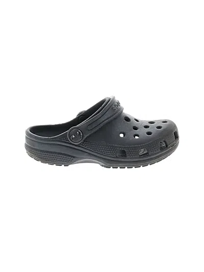 Pre-owned Crocs Kids' Clogs In Black