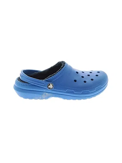 Pre-owned Crocs Kids' Clogs In Blue