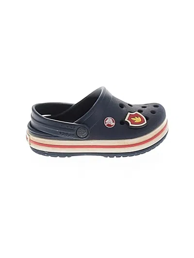 Pre-owned Crocs Kids' Clogs In Blue