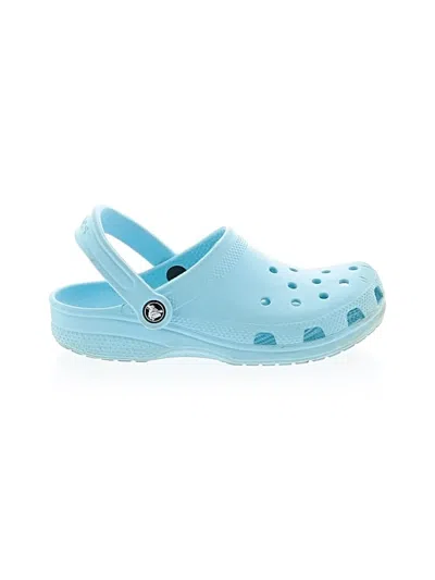 Pre-owned Crocs Kids' Clogs In Blue