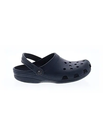 Pre-owned Crocs Kids' Clogs In Blue