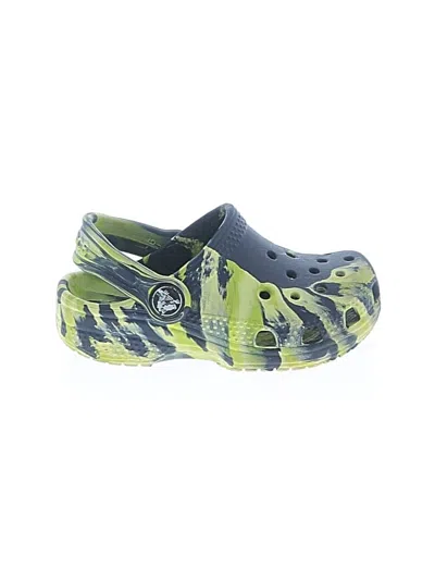 Pre-owned Crocs Kids' Clogs In Blue