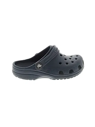 Pre-owned Crocs Kids' Clogs In Blue