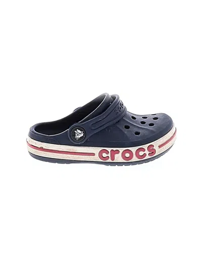 Pre-owned Crocs Kids' Clogs In Blue