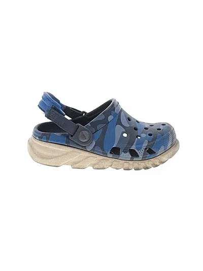 Pre-owned Crocs Kids' Clogs In Blue