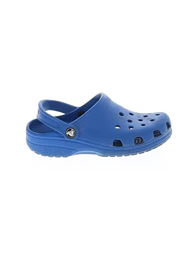 Pre-owned Crocs Kids' Clogs In Blue