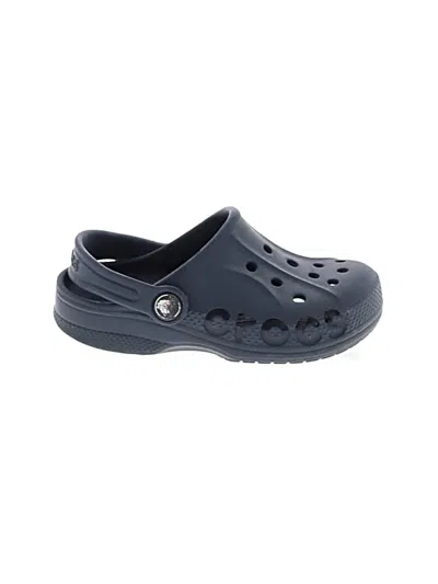 Pre-owned Crocs Kids' Clogs In Blue