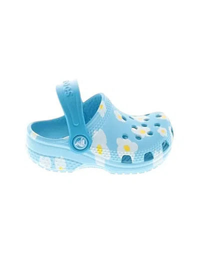 Pre-owned Crocs Kids' Clogs In Blue