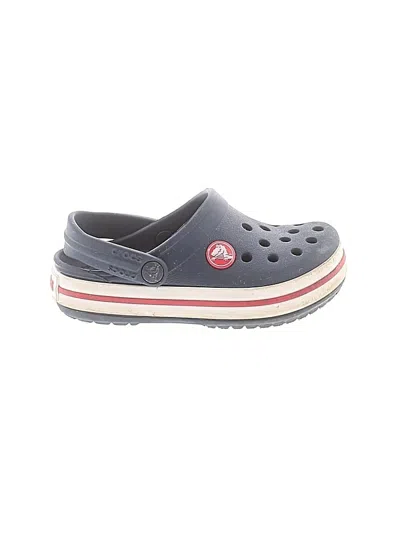 Pre-owned Crocs Kids' Clogs In Gray