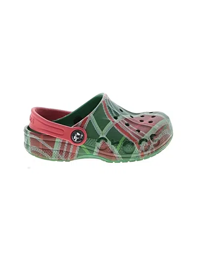 Pre-owned Crocs Kids' Clogs In Green