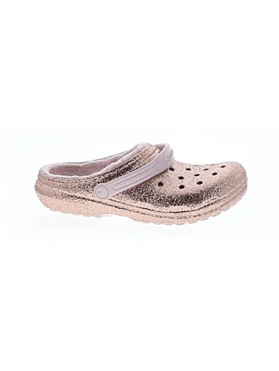 Pre-owned Crocs Kids' Clogs In Pink