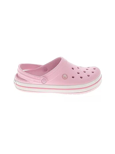 Pre-owned Crocs Kids' Clogs In Pink