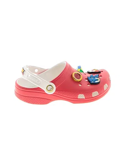 Pre-owned Crocs Kids' Clogs In Pink