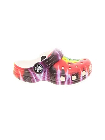 Pre-owned Crocs Kids' Clogs In Purple