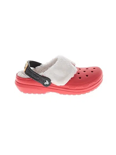 Pre-owned Crocs Kids' Clogs In Red