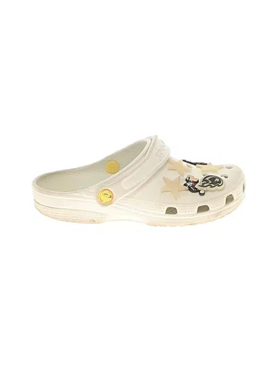 Pre-owned Crocs Kids' Clogs In White