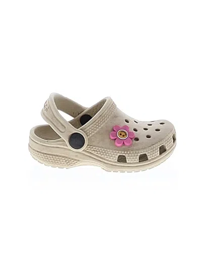 Pre-owned Crocs Kids' Clogs In White