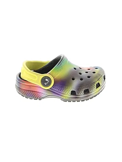 Pre-owned Crocs Kids' Clogs In Yellow