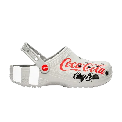Pre-owned Crocs Coca-cola Light X Classic Clog In Grey