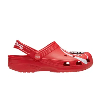 Pre-owned Crocs Coca Cola X  Classic Clog 'red' | Men's Size 12