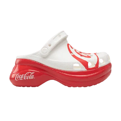 Pre-owned Crocs Coca-cola X Wmns Classic Bae Clog ''90s' In White