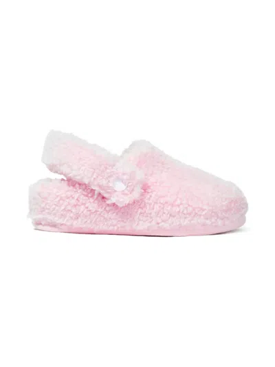 CROCS COZZZY FAUX-FUR SHEARLING SLIPPERS