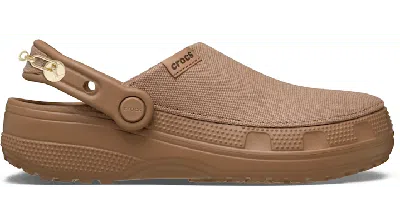 Crocs Crafted Flower Chain Clog In Brown