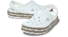Crocs Crocband™ Clog In White/taupe