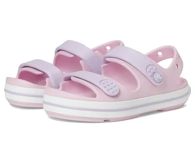 Crocs Crocband Cruiser Sandal (toddler) Kid's Shoes Ballerina/lavender : 9 Toddler M, Rubber/synthetic