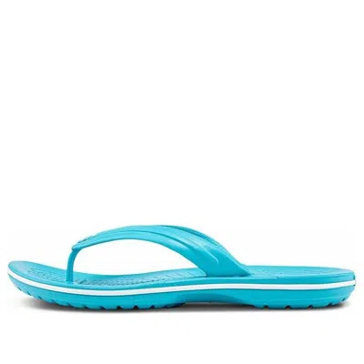 Crocs Crocband™ Flips Unisex Digital Aqua M10 In Blue