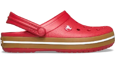 Crocs Crocband Gum Clog In Red