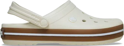 Crocs Crocband Gum Clog; Summit White, M13
