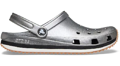 Crocs Crocband™ Metallic Runner Sabots Unisex Carbon 46