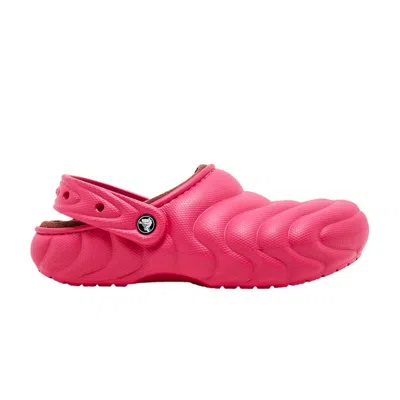 Pre-owned Crocs Classic Overpuff Lined Clog 'dragon Fruit' | Pink | Men's Size 8