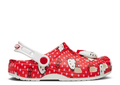 Crocs Babies'   Hello Kitty X Classic Clog Toddler 'red Polka Dots'