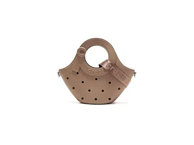 Crocs Crossbody Tote Women's Handbags Latte