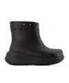 Crocs Crush Boot Stiefel Unisex Black 43 In Black