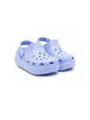 Crocs Cutie Clog Flat Sandals In Purple