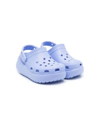 Crocs Kids' Cutie Clog Flat Sandals In Purple