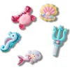 Crocs Cuties Under The Sea 5-pack Jibbitz™ Shoe Charms In White