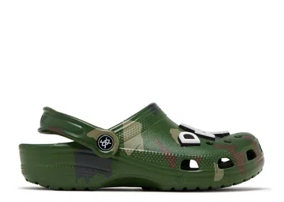 Crocs Daily Paper X  Classic Clog 'green Camo'