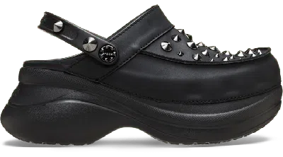 Crocs | Damen | Bae Studded  | Clogs | Schwarz | Missing In Black