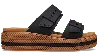 Crocs Brooklyn Woven Buckle Sandales Femmes Black 42 In Black